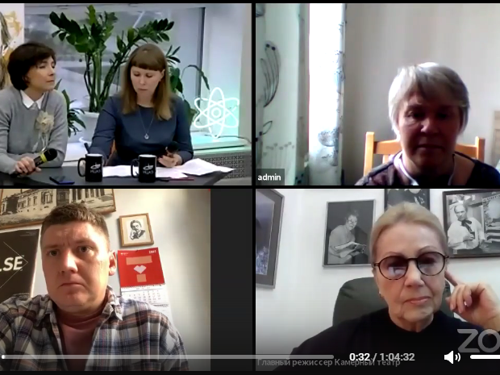 Виктория Мещанинова приняла участие в телемосте "Монологи о Достоевском"