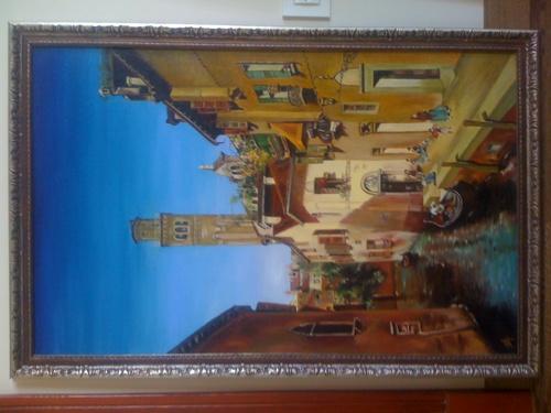 "ОТКРОЙ СЕБЯ И ТВОРИ": Города мира на полотнах Лидии Якобюк