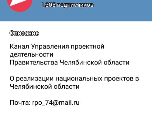 Соцопрос "Национальные проекты в Челябинской области"