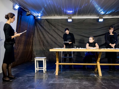 Читка пьесы Е. Черлака на фестивале "Дебаркадер - 2016" 