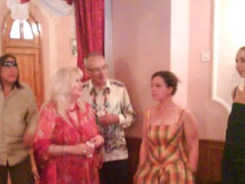 И. Мирошниченко на спектакле Камерного