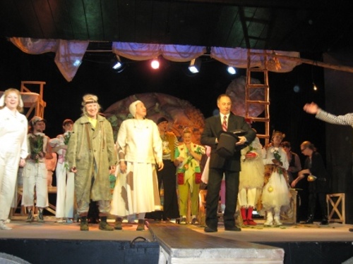 Юбилей спектакля "Простая история"