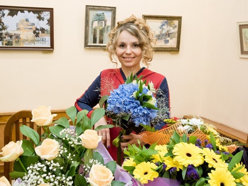 Презентация выставки Е. Колесниковой 