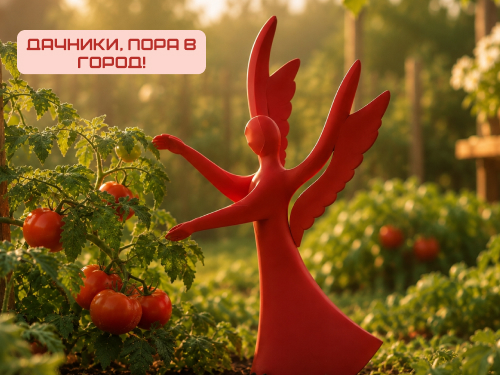 Дачники, пора в город!